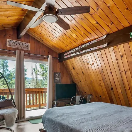 Cozy Cabin Near Resorts And The Village +Mtn Views Big Bear City Exterior photo